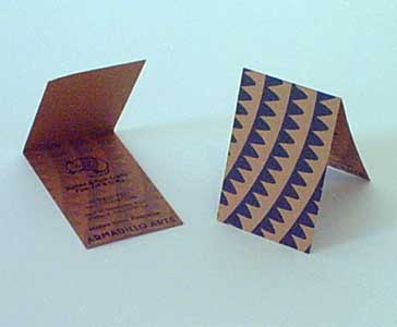 Armadillo Arts business card