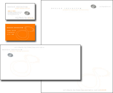 Design Infinitum stationery