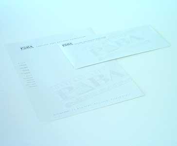 Portland Area Business Association stationery