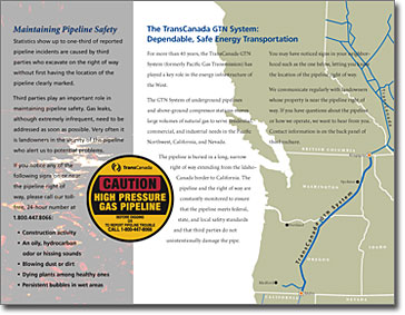 TransCanada GTN System brochure interior