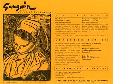 PAM Gauguin postcard back